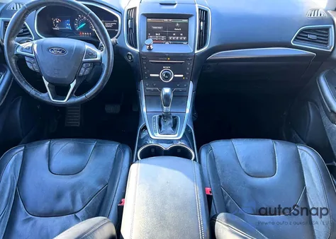 2015 Ford Edge Titanium z USA, uszkodzony, nr VIN 2FMTK4K90FBC27492